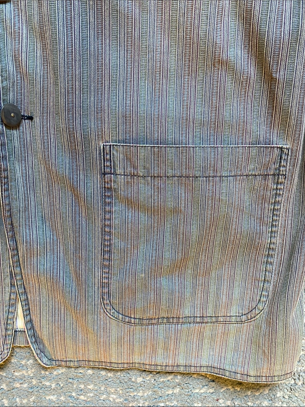 Hollington Striped Work Jacket - Picture 4 of 12